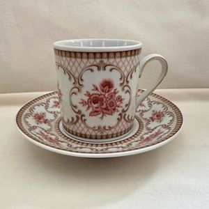 Vintage Porcelain Teacup and Saucer
